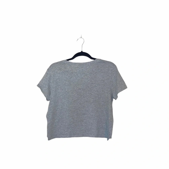 MTV Heather Gray Tie-dye Short Sleeve Cropped Graphic Tee Xlarge Women’s - Picture 7 of 11